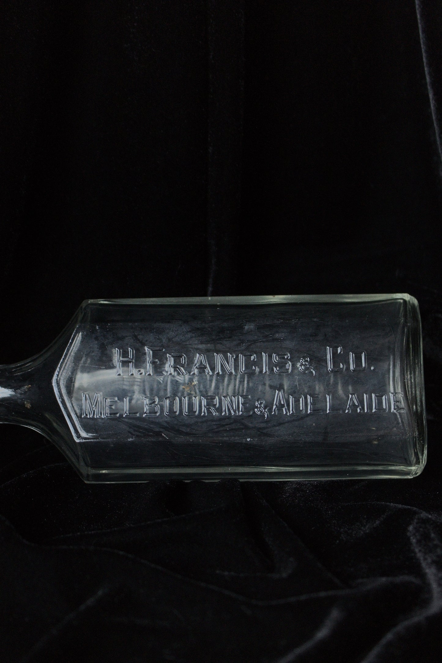 Slim Antique Chemist Bottle