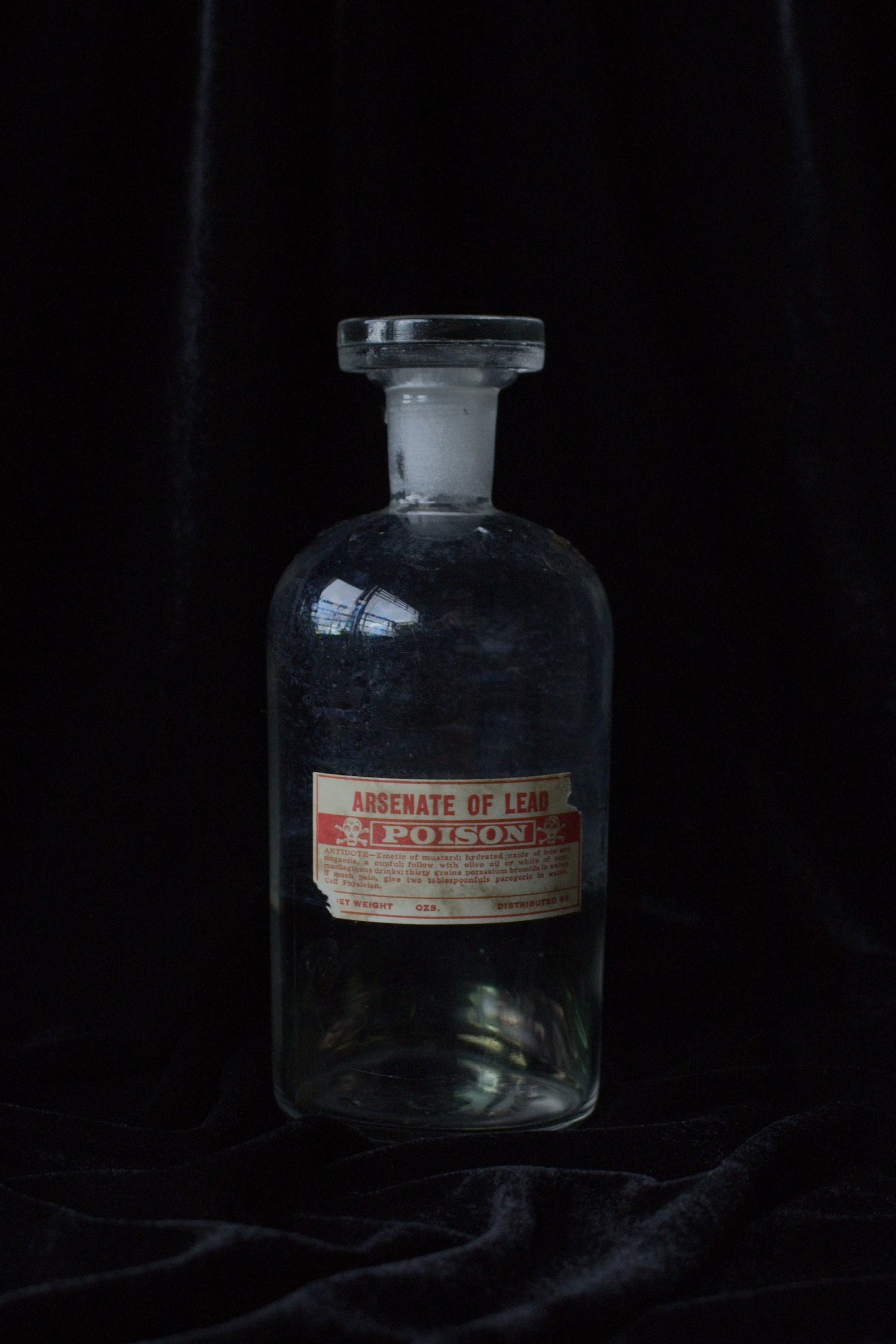 Antique Lead Arsenate Bottle
