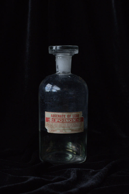 Antique Lead Arsenate Bottle