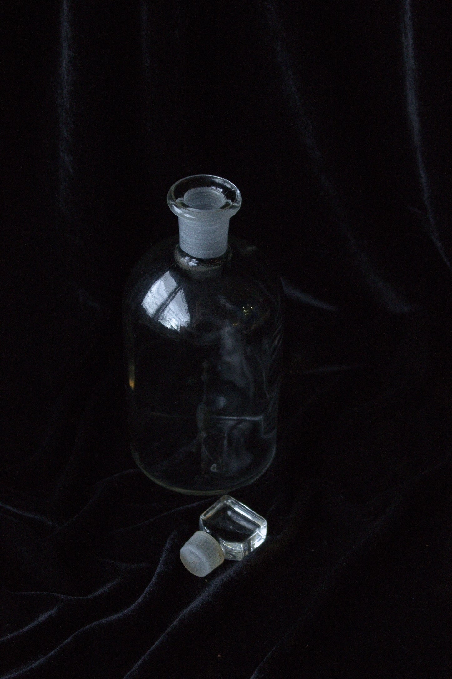 Antique Round Chemist Bottle