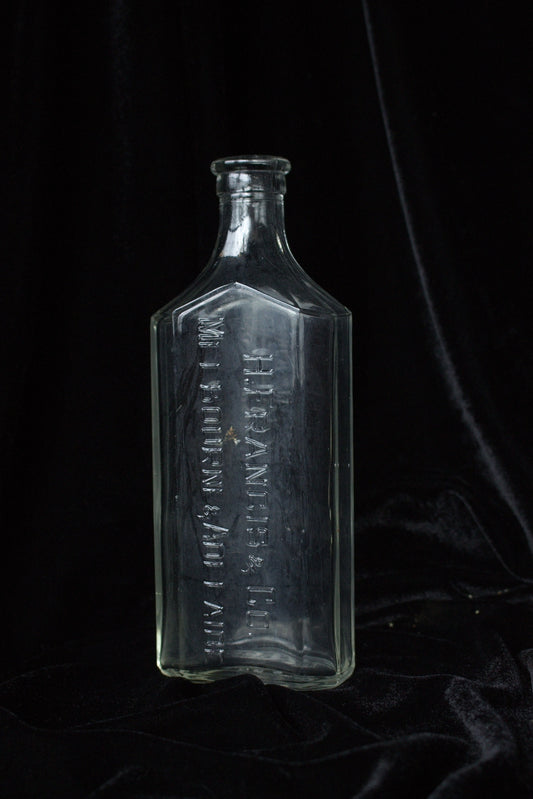 Slim Antique Chemist Bottle